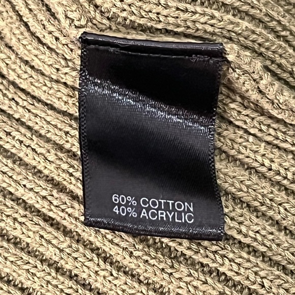 Olive Green, Ribbed Texture, One Button Cardigan by Avenue in 26/28 - Picture 13 of 14